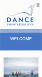 Mobile Screenshot of danceprogressions.com